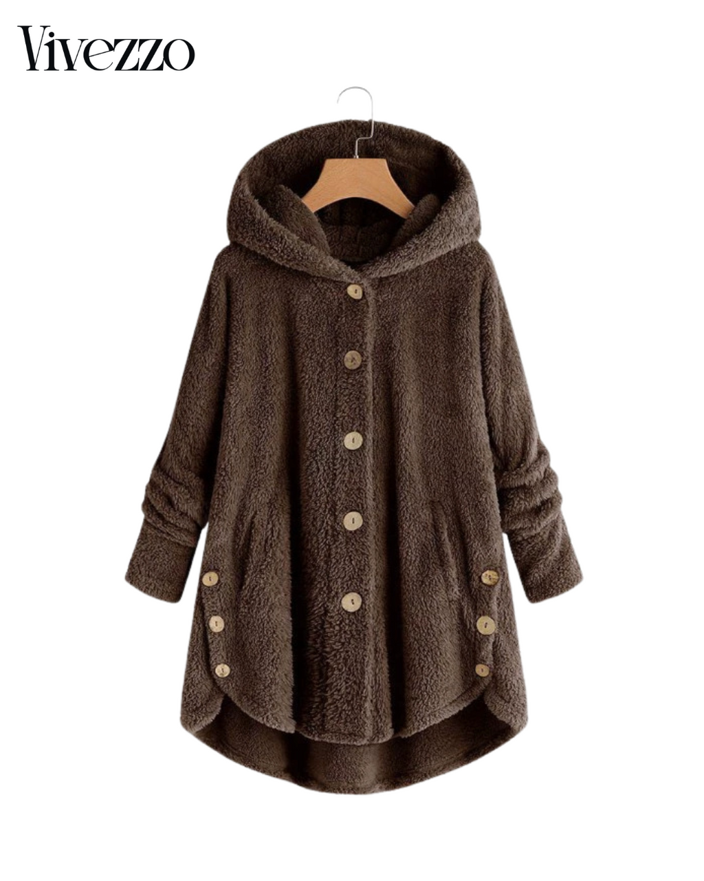 Cozy Autumn & Winter Furry Hoodie Coat