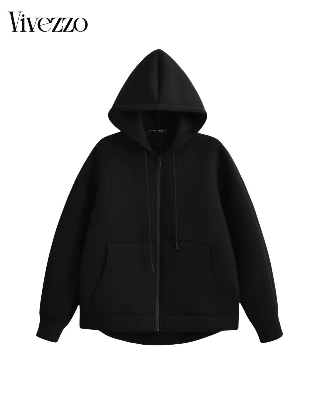 Chic Autumn Hooded Jacket with Pockets
