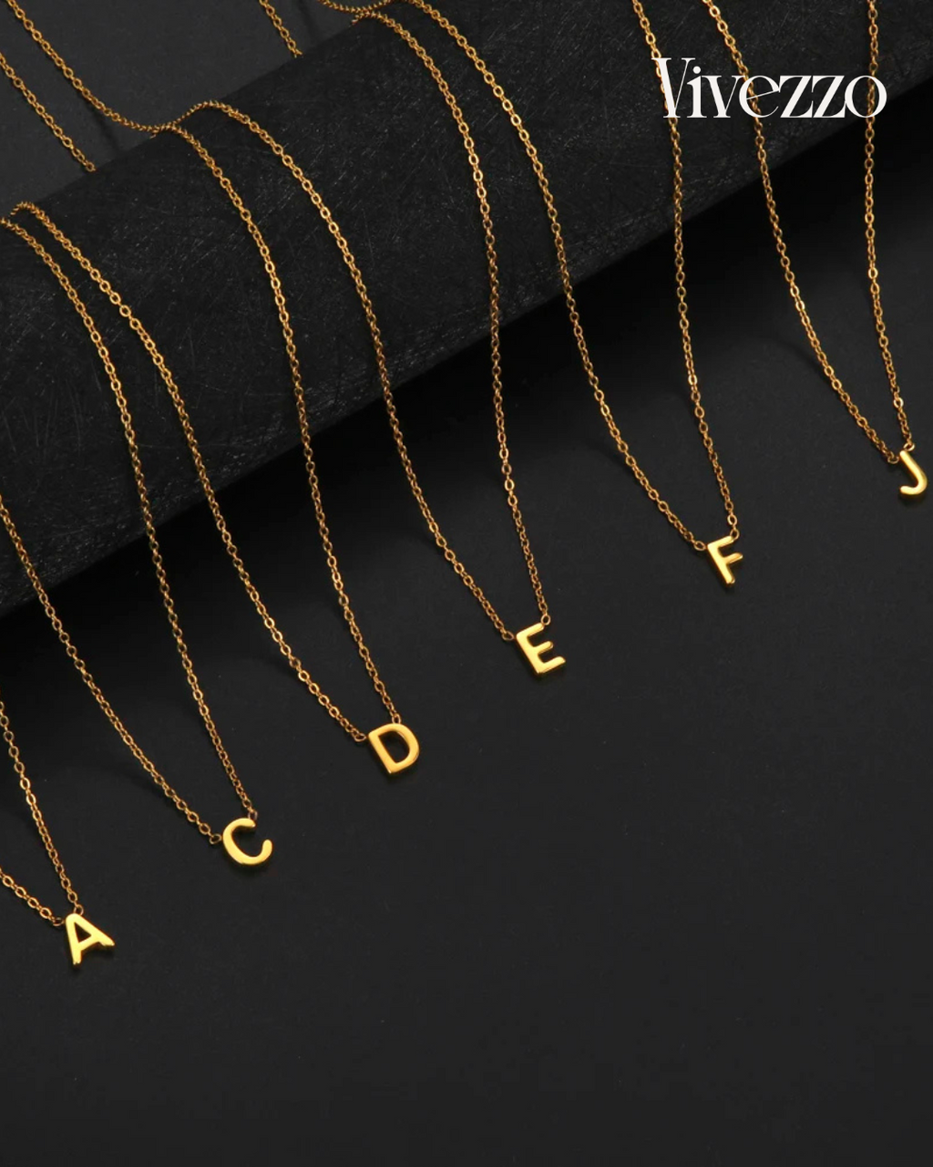Minimalist Letter Choker A–Z | Vivezzo
