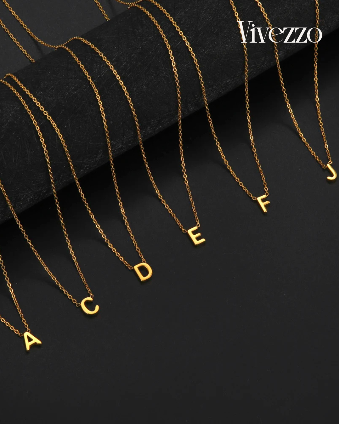 Minimalist Letter Choker A–Z | Vivezzo