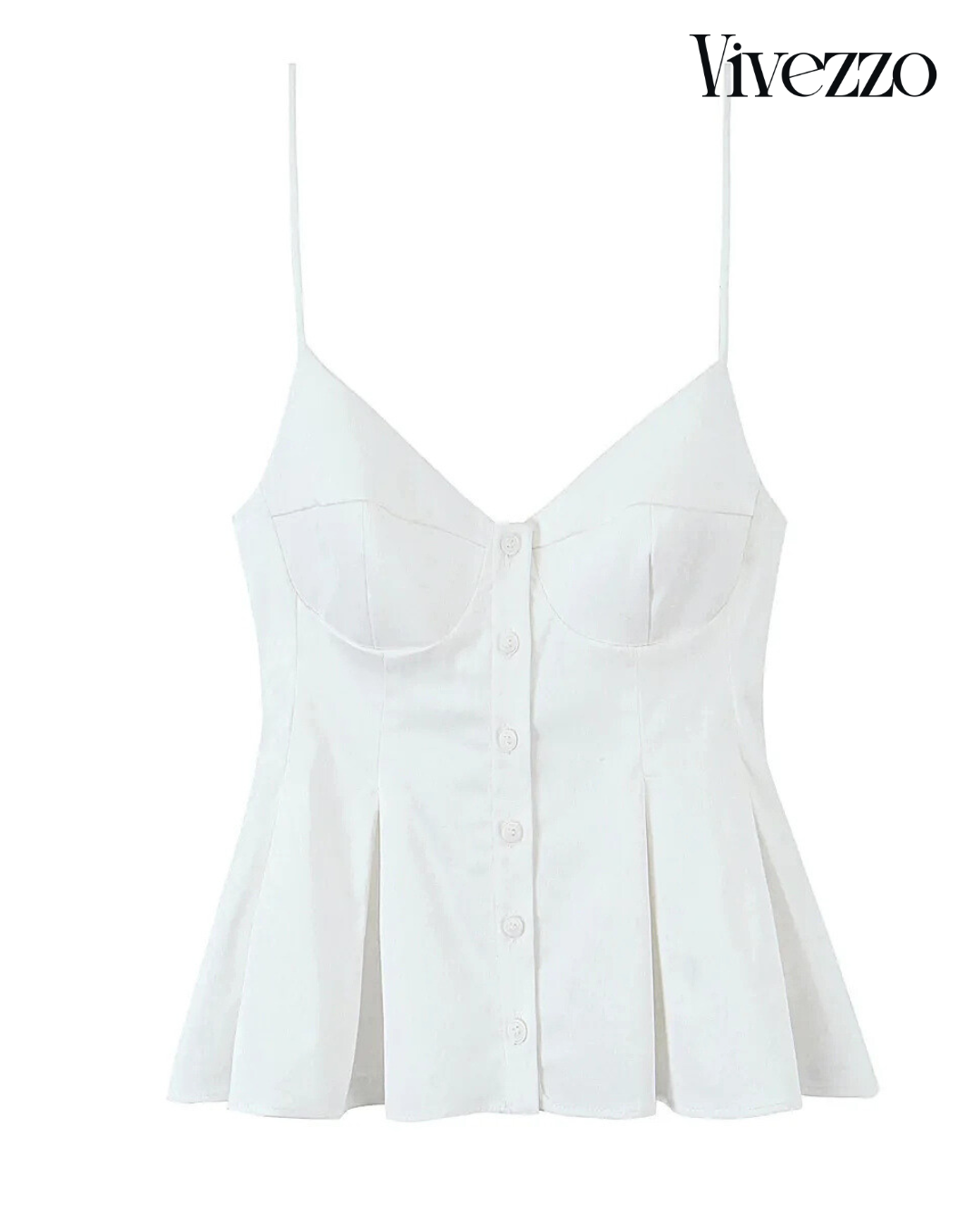 Contrast Stripe Buttoned Vest – Korean Inspired | Vivezzo