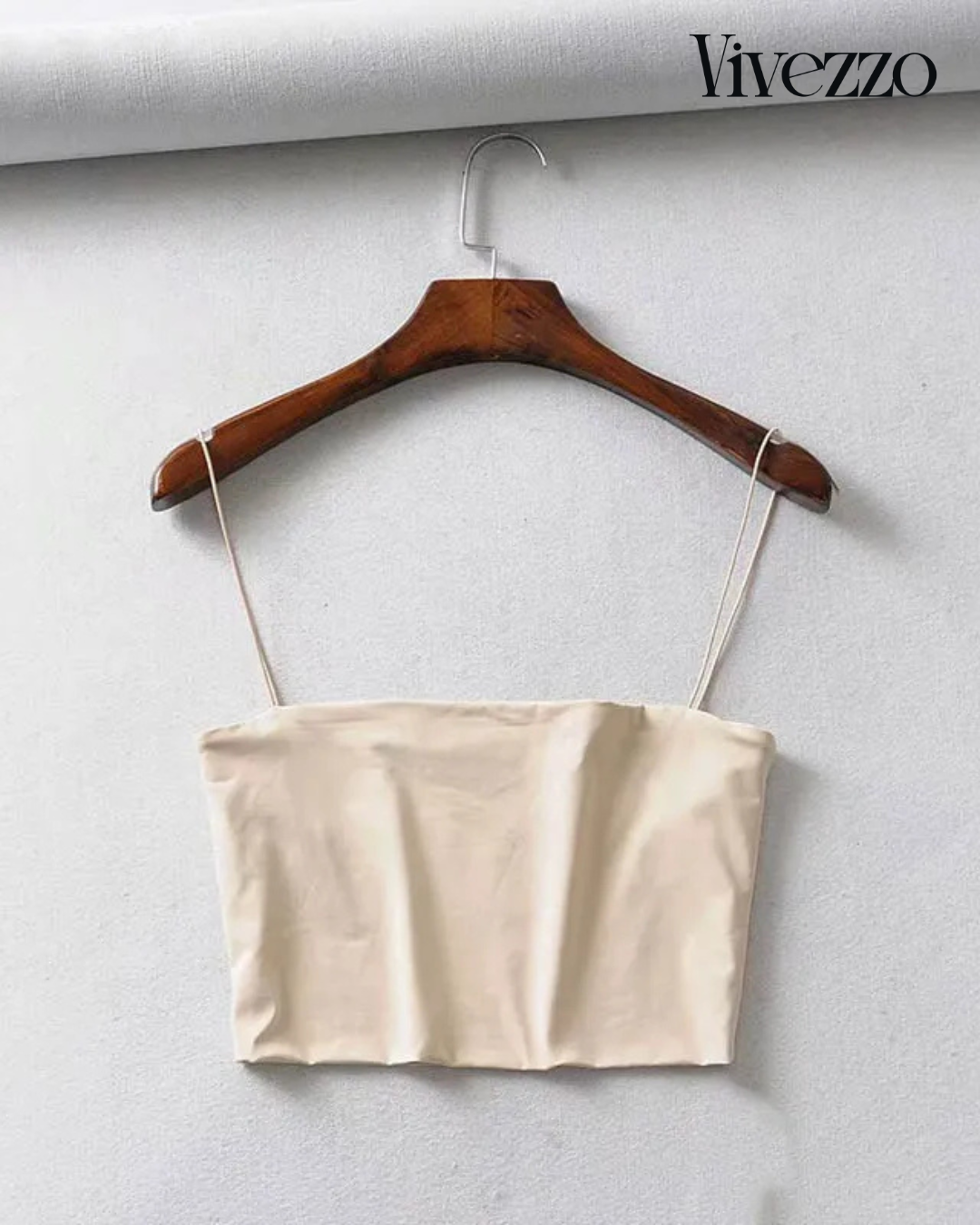 Elastic Cotton Crop Tank | Vivezzo