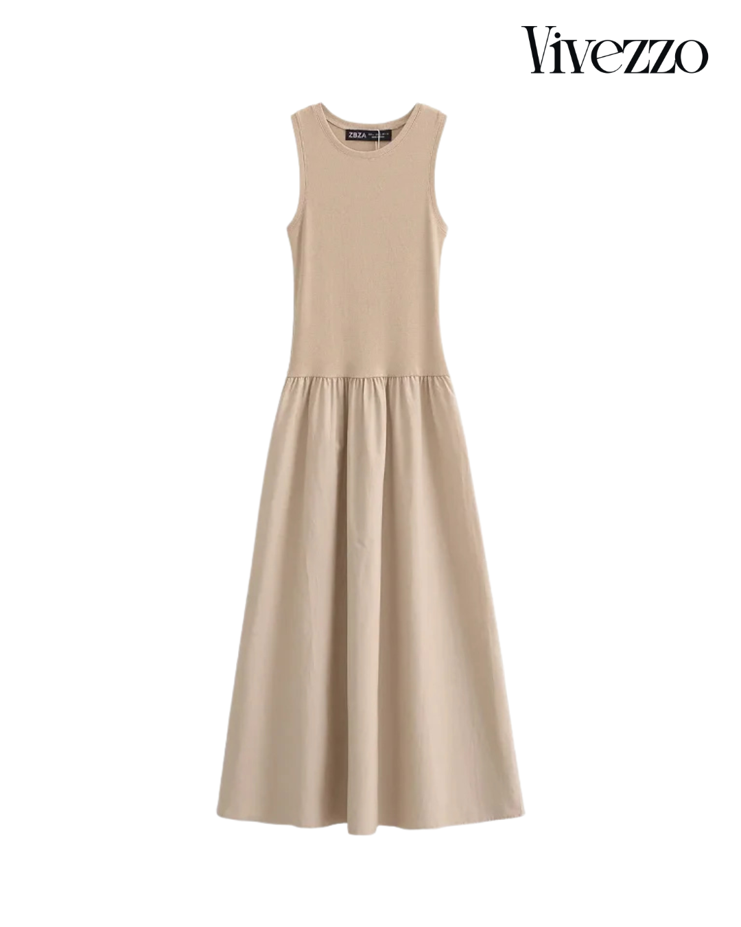 Modern Elegance Sleeveless Maxi Dress | Vivezzo