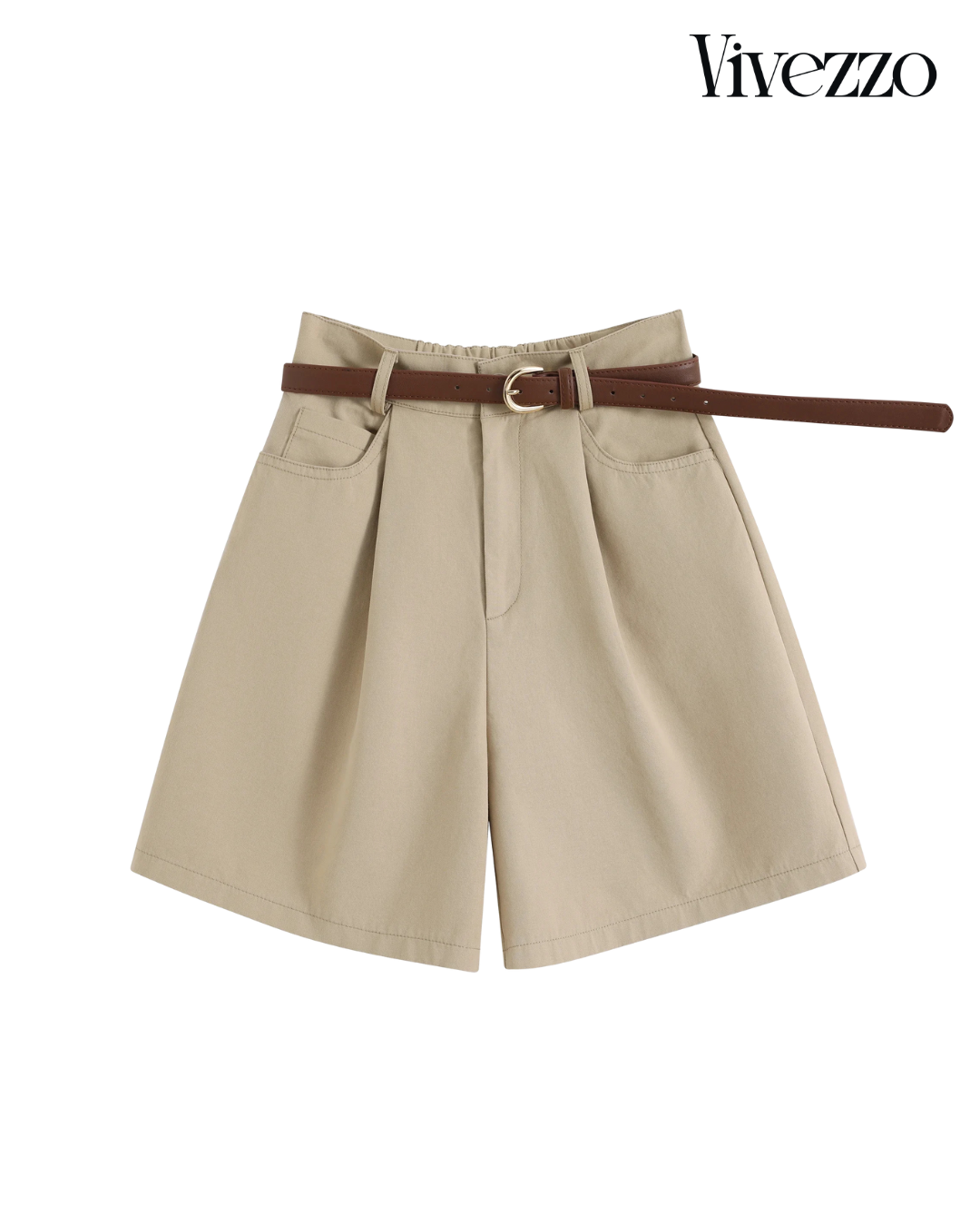 Linen Workwear Cargo Shorts | Vivezzo