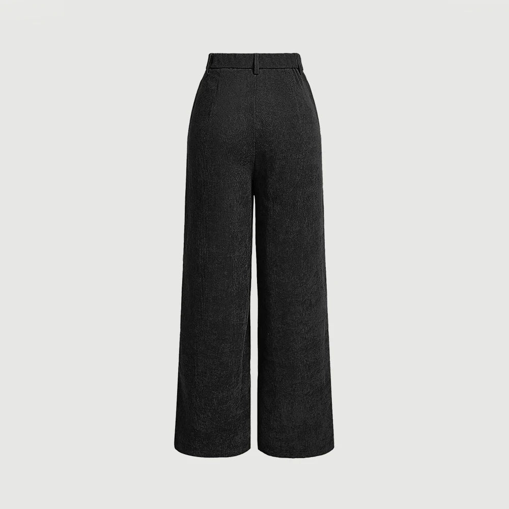 Retro Vintage Wide Leg Trousers | Vivezzo