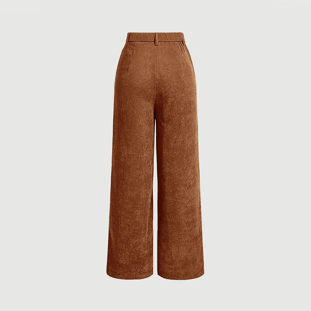 Retro Vintage Wide Leg Trousers | Vivezzo