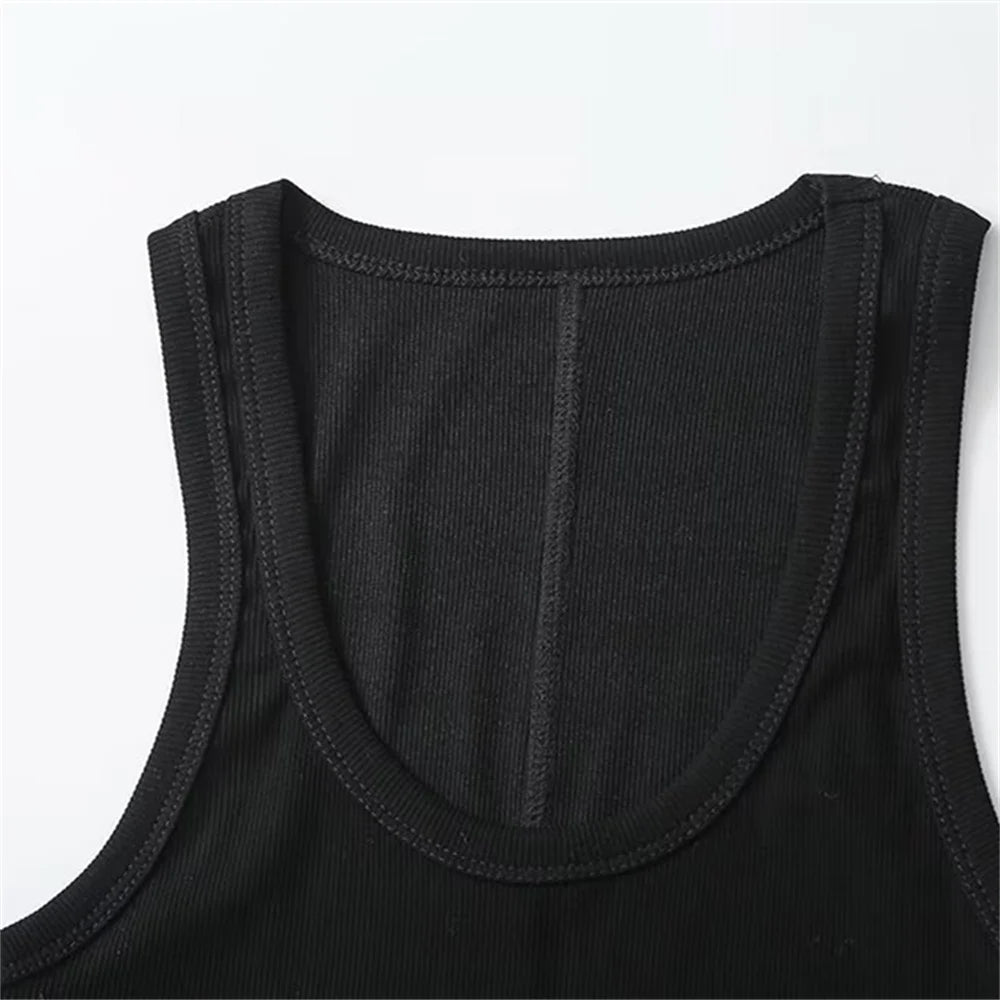 Ribbed Slim Fit Tank Top – Spicy Girl Style | Vivezzo