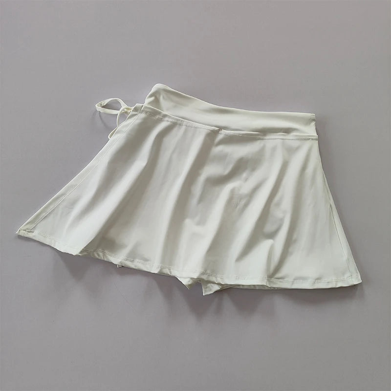 Sporty Dry-Fit Skirt Pants | Vivezzo