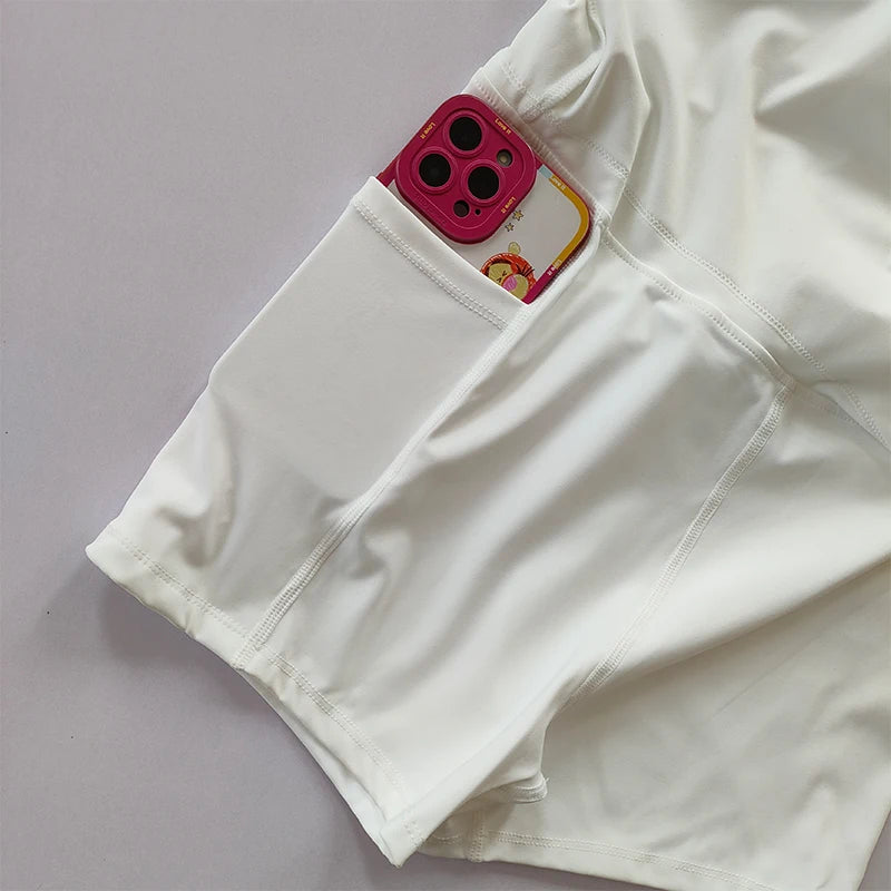 Sporty Dry-Fit Skirt Pants | Vivezzo