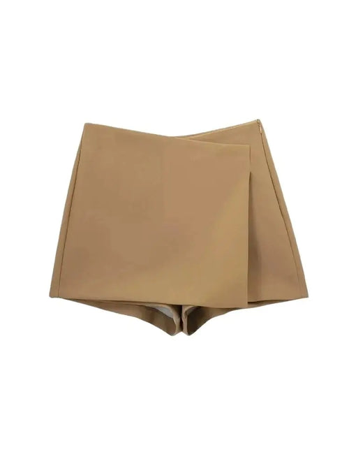 Asymmetric Vintage Skort | Vivezzo