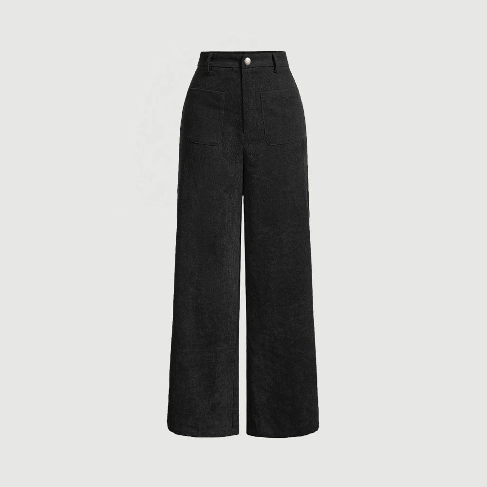 Retro Vintage Wide Leg Trousers | Vivezzo