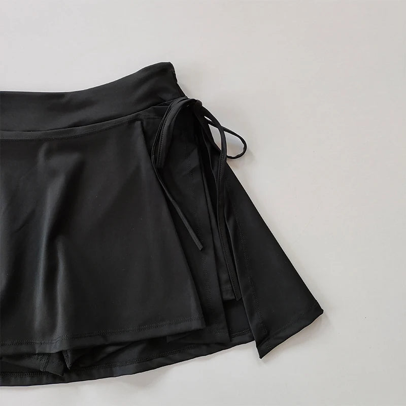 Sporty Dry-Fit Skirt Pants | Vivezzo