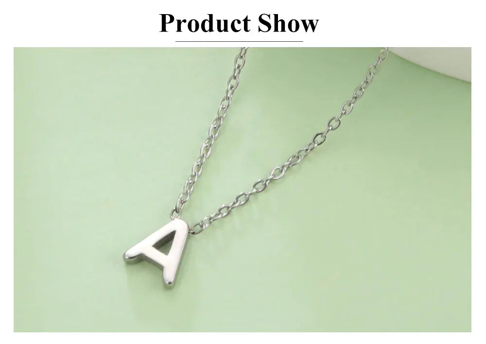 Minimalist Letter Choker A–Z | Vivezzo