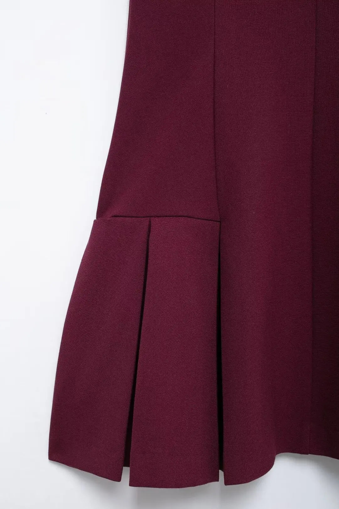 Campus Chic Burgundy Dress | Vivezzo