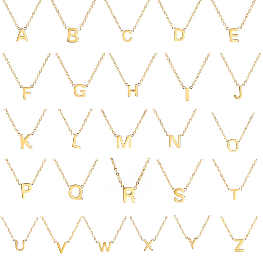 Minimalist Letter Choker A–Z | Vivezzo