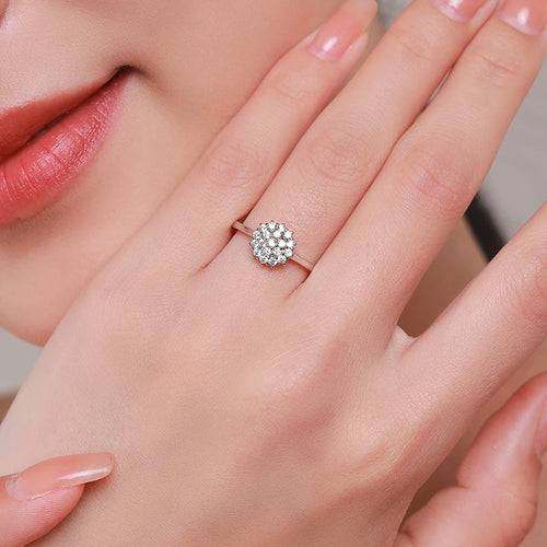 925 Sterling Silver Classic CZ Ring – Women’s Wedding & Anniversary Jewelry