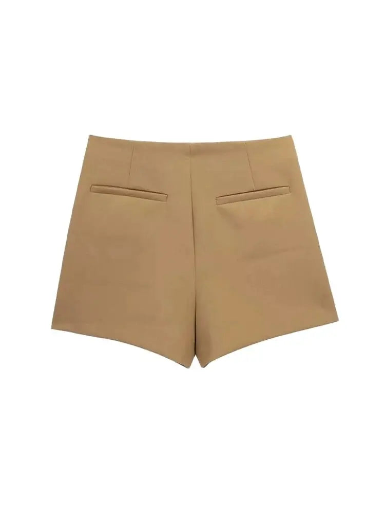 Asymmetric Vintage Skort | Vivezzo