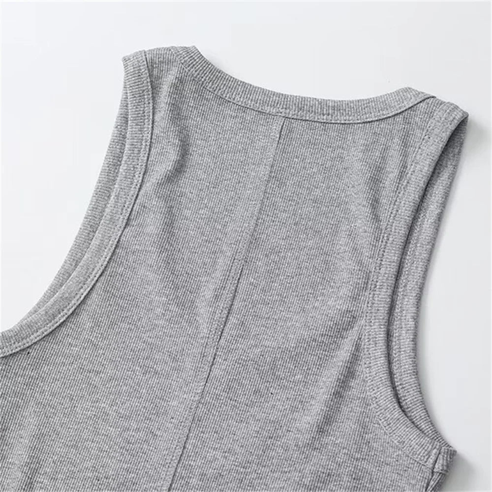 Ribbed Slim Fit Tank Top – Spicy Girl Style | Vivezzo