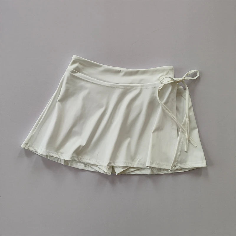 Sporty Dry-Fit Skirt Pants | Vivezzo