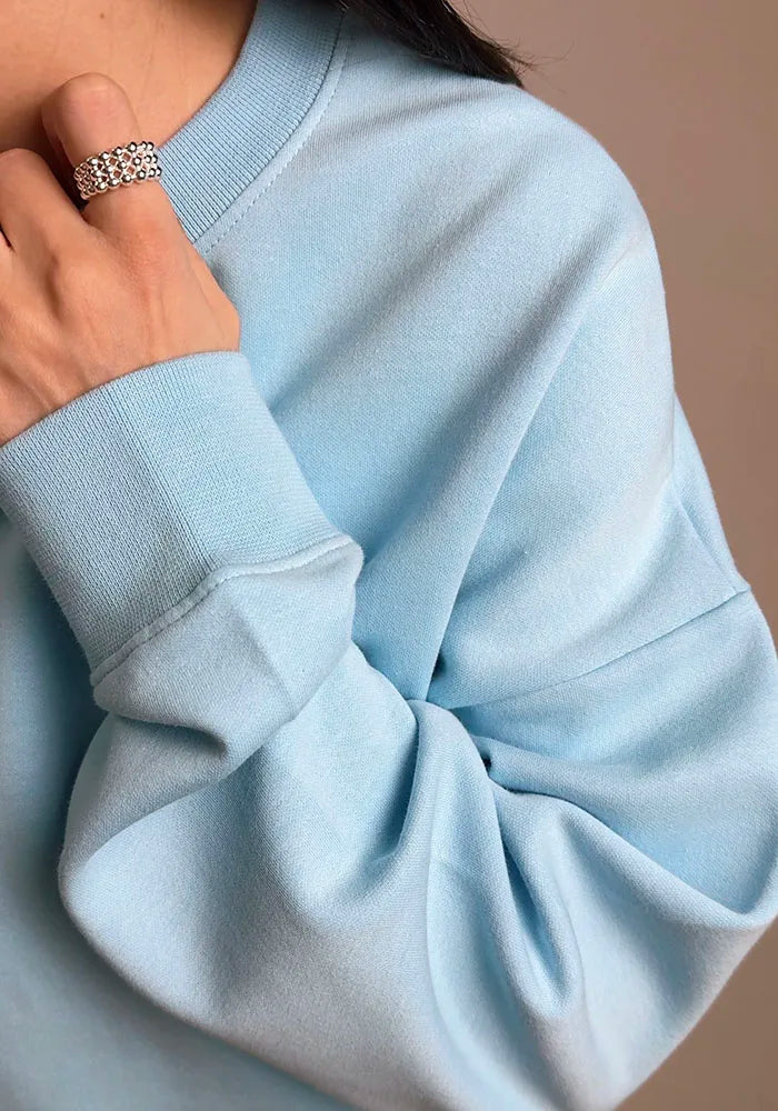White Oversized Crewneck Sweatshirts Women Autumn Comfort Colors Pink Mom Sweatshirt Yellow Cotton Fall Sweatshirt For Women
