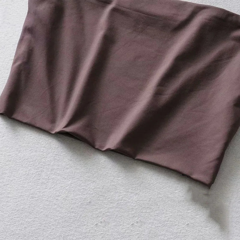 Elastic Cotton Crop Tank | Vivezzo