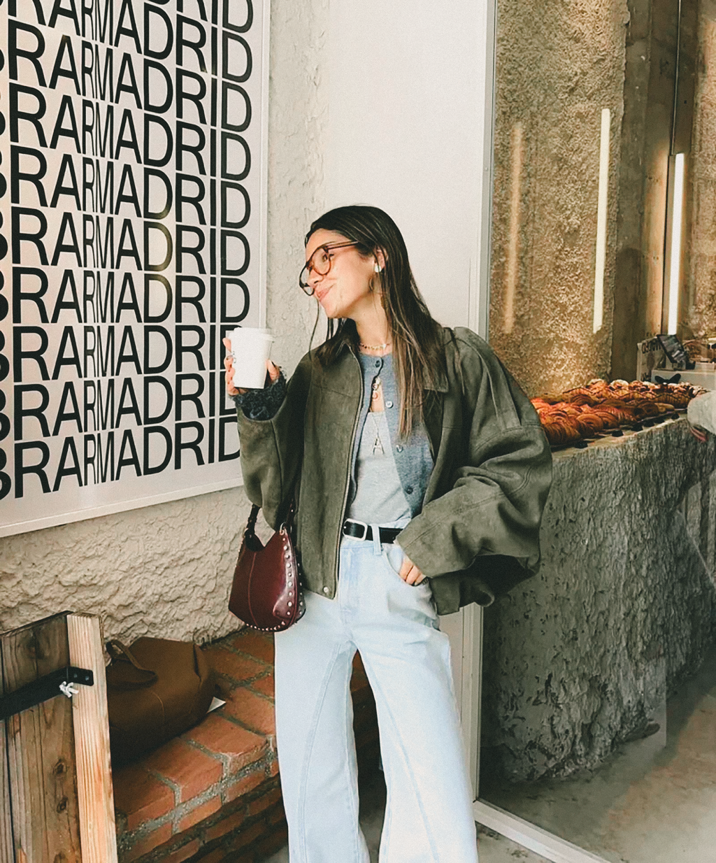 Suede Texture Fashion Lapel Bomber Jacket | Vivezzo