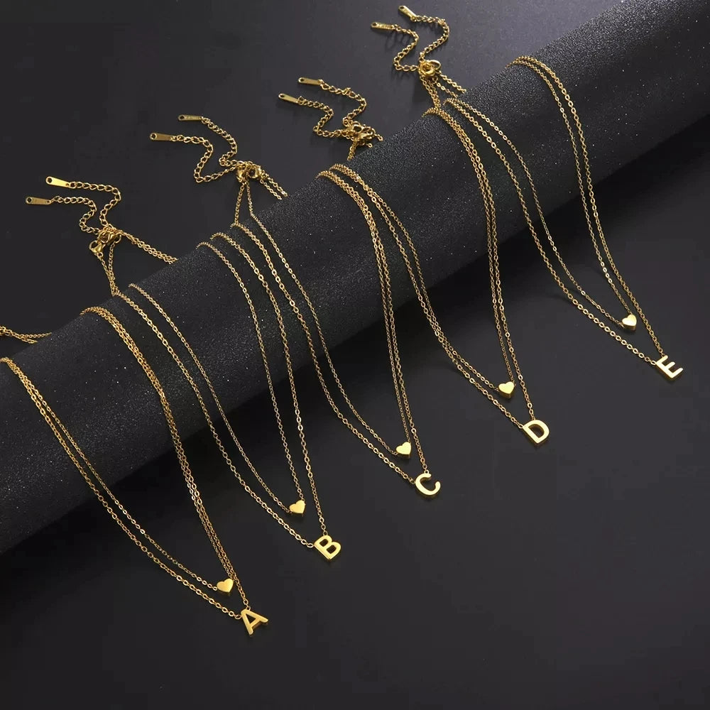 Minimalist Letter Choker A–Z | Vivezzo