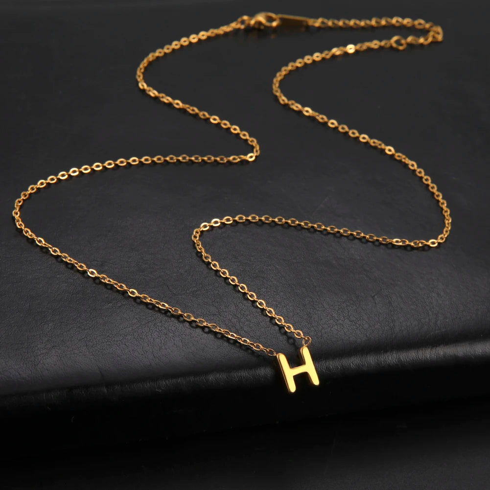 Minimalist Letter Choker A–Z | Vivezzo
