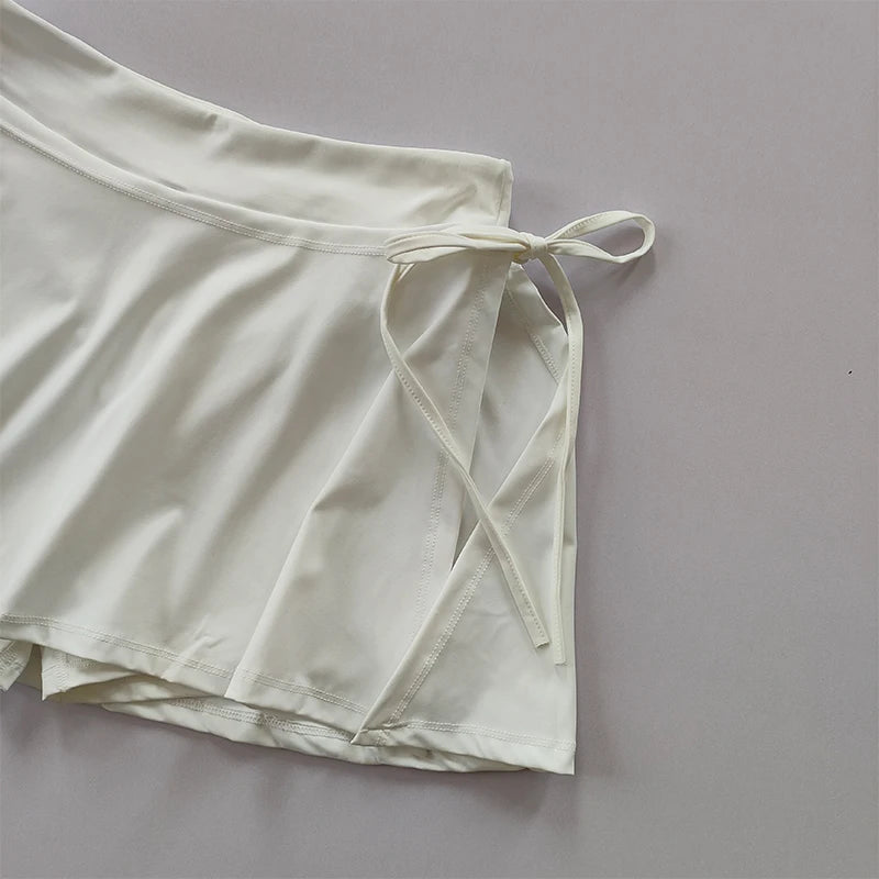Sporty Dry-Fit Skirt Pants | Vivezzo