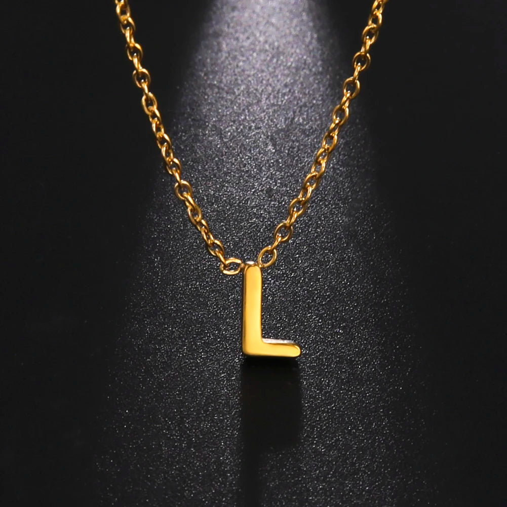 Minimalist Letter Choker A–Z | Vivezzo