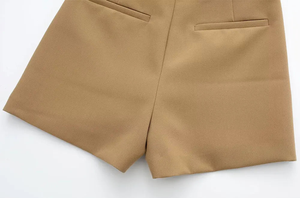 Asymmetric Vintage Skort | Vivezzo