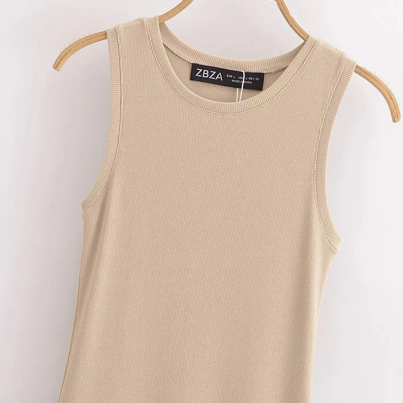 Modern Elegance Sleeveless Maxi Dress | Vivezzo