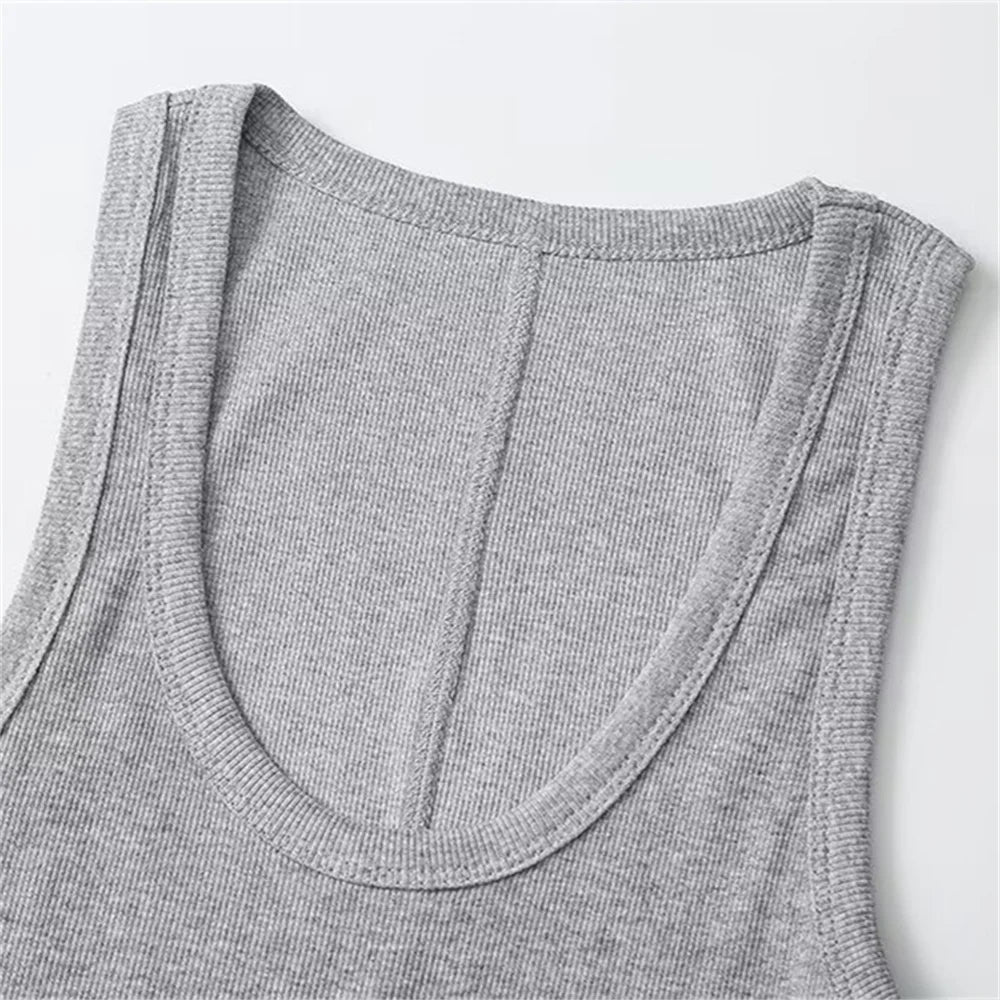 Ribbed Slim Fit Tank Top – Spicy Girl Style | Vivezzo