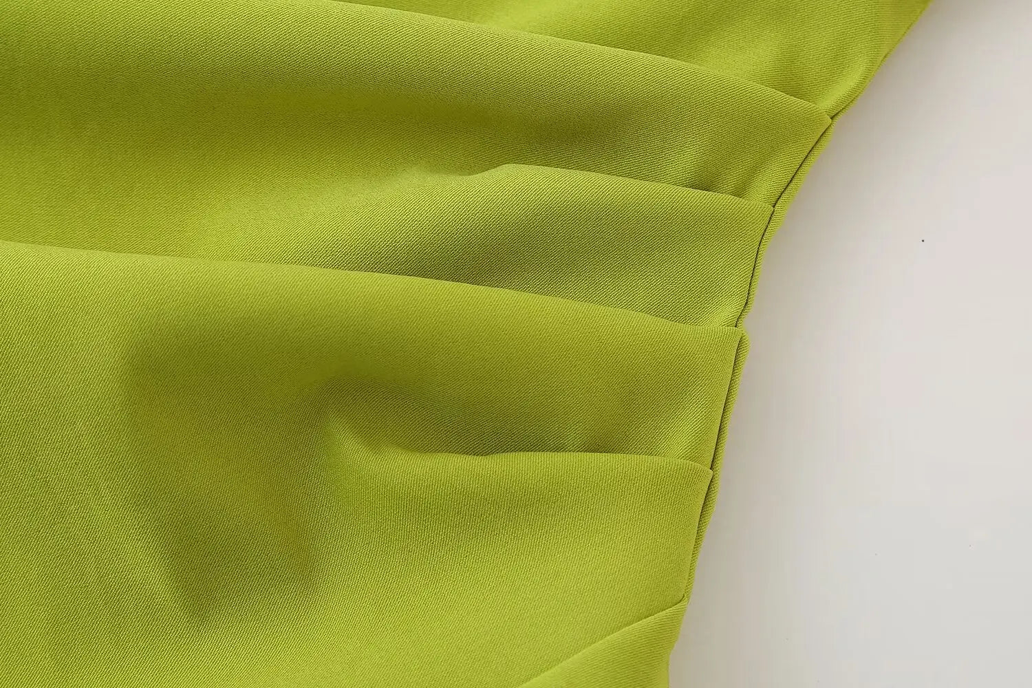 Chic Asymmetry – Strapless Pleated Crop Top | Vivezzo