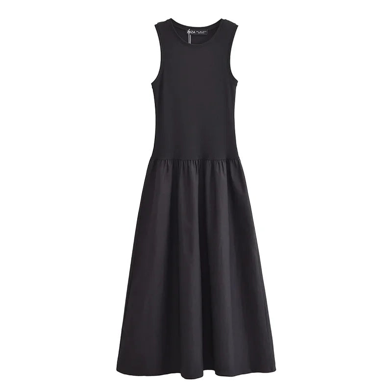 Modern Elegance Sleeveless Maxi Dress | Vivezzo