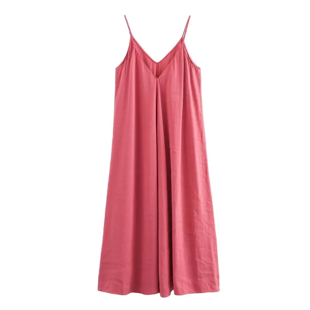 Black Draped Slip Dress | Vivezzo