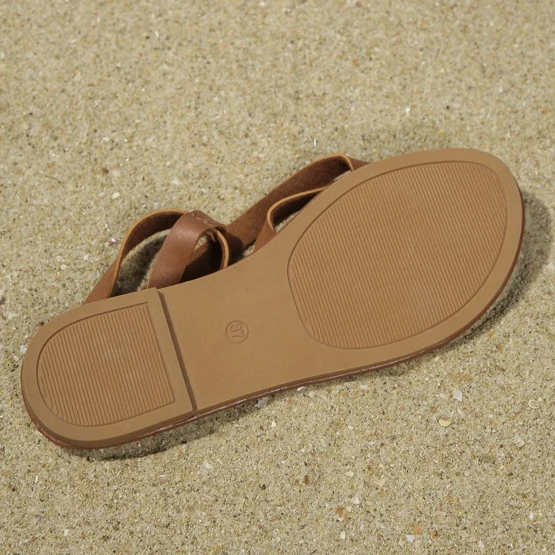 Low Sandal with Buckle | Vivezzo