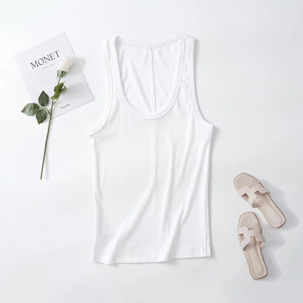 Ribbed Slim Fit Tank Top – Spicy Girl Style | Vivezzo