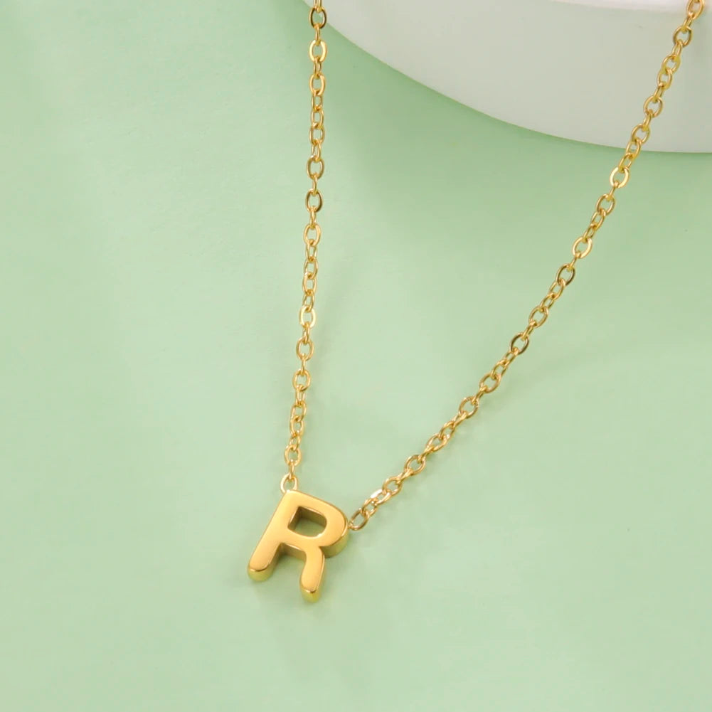 Minimalist Letter Choker A–Z | Vivezzo