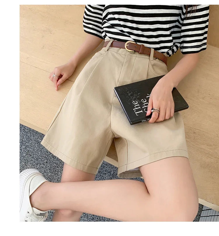 Linen Workwear Cargo Shorts | Vivezzo