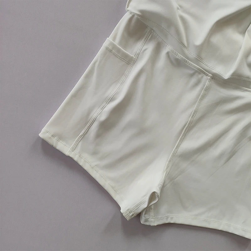 Sporty Dry-Fit Skirt Pants | Vivezzo