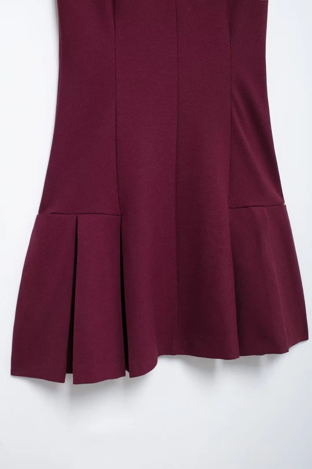 Campus Chic Burgundy Dress | Vivezzo